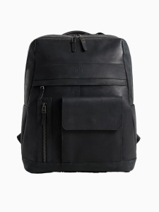 Brown Top Grain Leather Backpack For Women